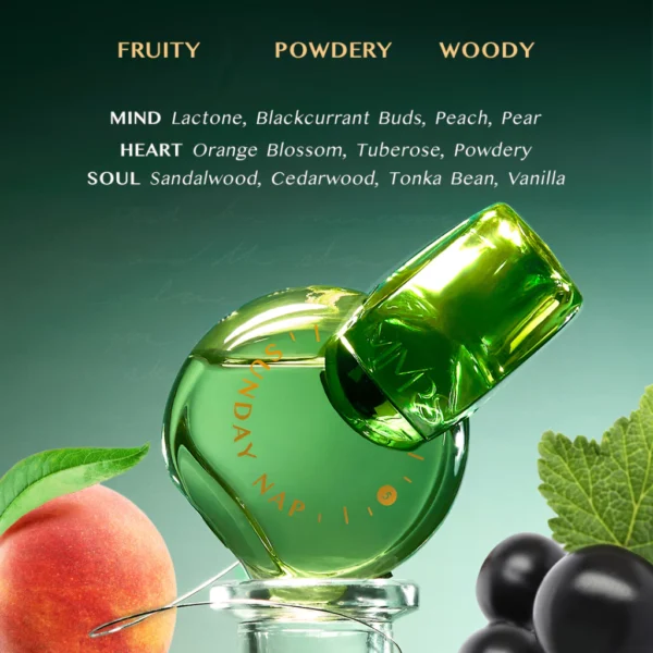 MMRS Sunday Nap – EDP 30ml (Zen Garden – Fruity Powdery Woody Peach Pear Floral Vanilla)