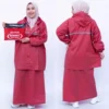 JAS HUJAN SENWIL JAKET ROK WANITA BAHAN PVC TEBAL LENTUR KUAT MURAH